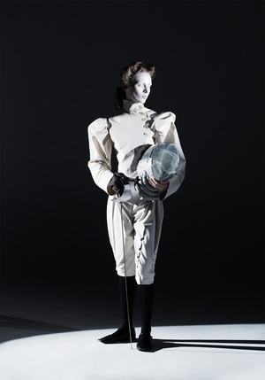 women in white