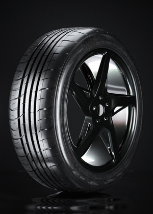 Doppler shift tire design