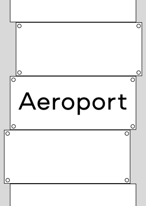 Шрифт Aeroport