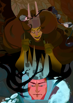 Король и Дева холмов