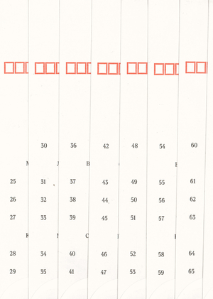 Wermut specimen calendar: сезон приходящий и уходящий