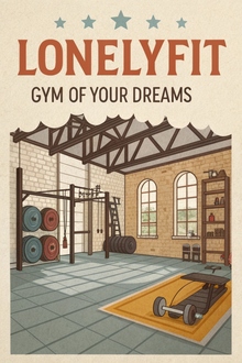 Спортзал Lonelyfit глазами AI