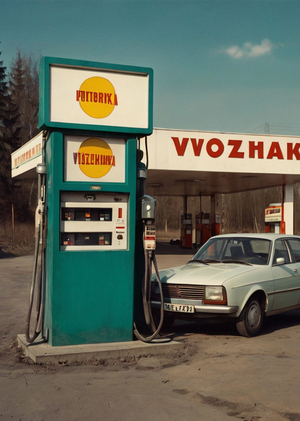 Заправка в советском стиле 