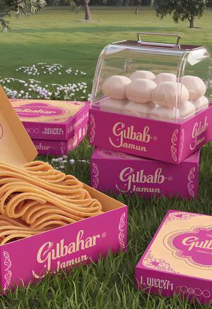 Пакистанская чайная Gulbahar глазами AI