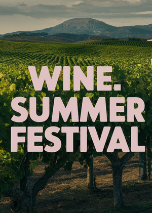 Летний фестиваль вина VINEYARD ребрендинг с ИИ