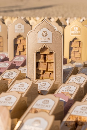 Линейка халвы Desert глазами AI