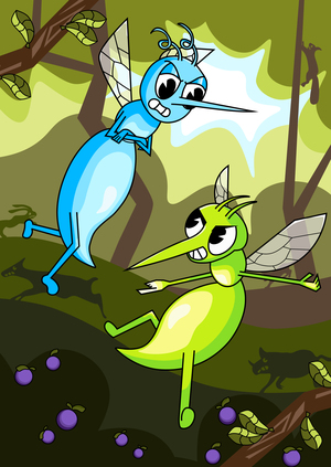 Комарики кусарики