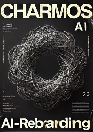 Бренд генеративных украшений Charmos глазами AI