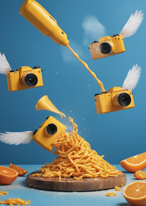 Студия креативной фуд-фотографии глазами Stable Diffusion